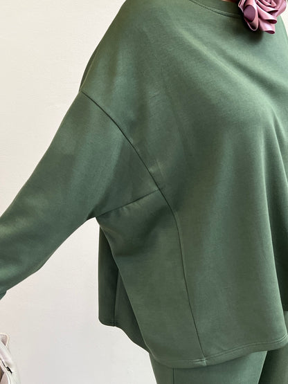 MILA SET TUTA VERDE CACTUS