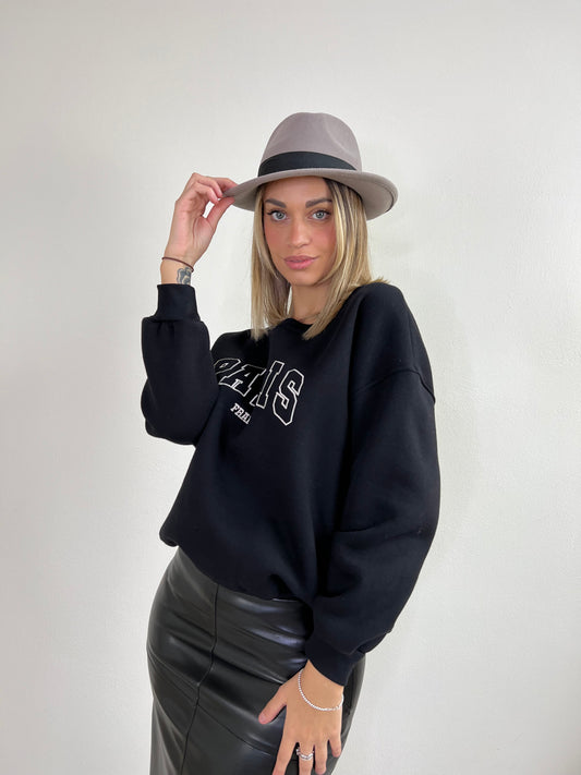 FELPA PARIS NERO