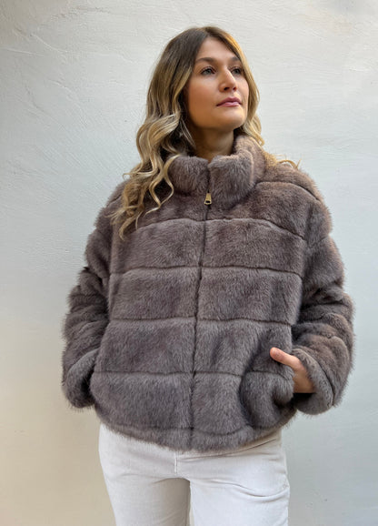 DEVA GIUBBINO ECO PELLICCIA