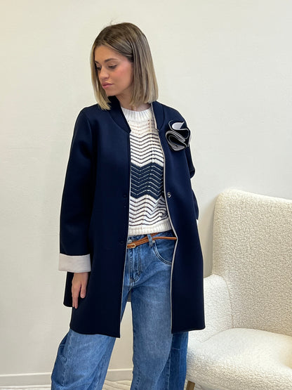 IRIS CAPPOTTINO NEOPRENE BLU