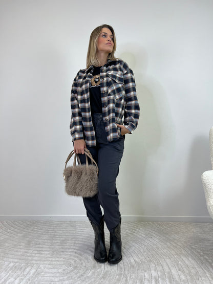 NATY BORSA ECO - FUR CAPPUCCINO