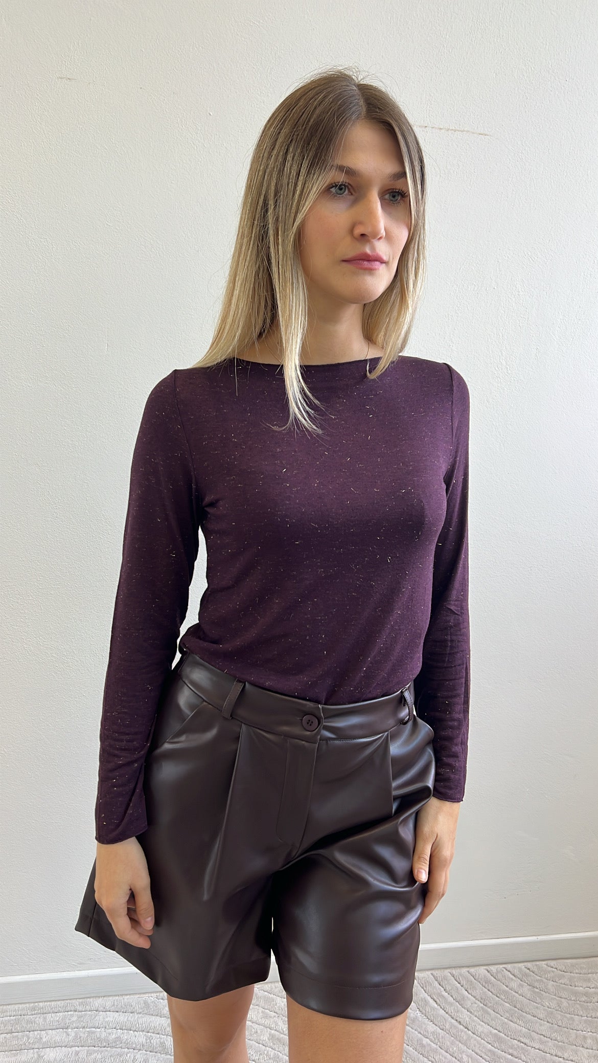 CACHEMIRINA BORDEAUX LUREX