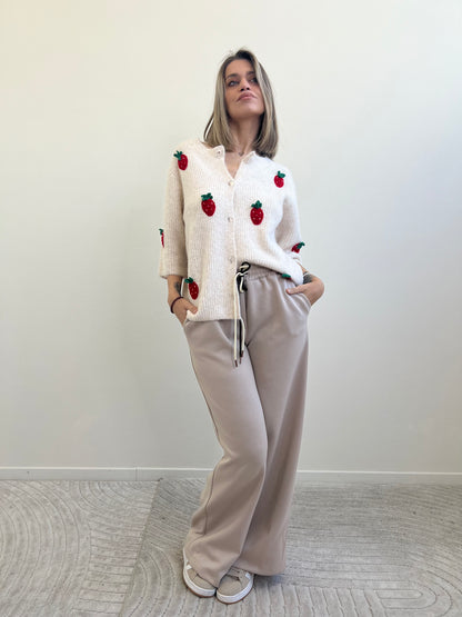 PANTA TUTA COULISSE BEIGE