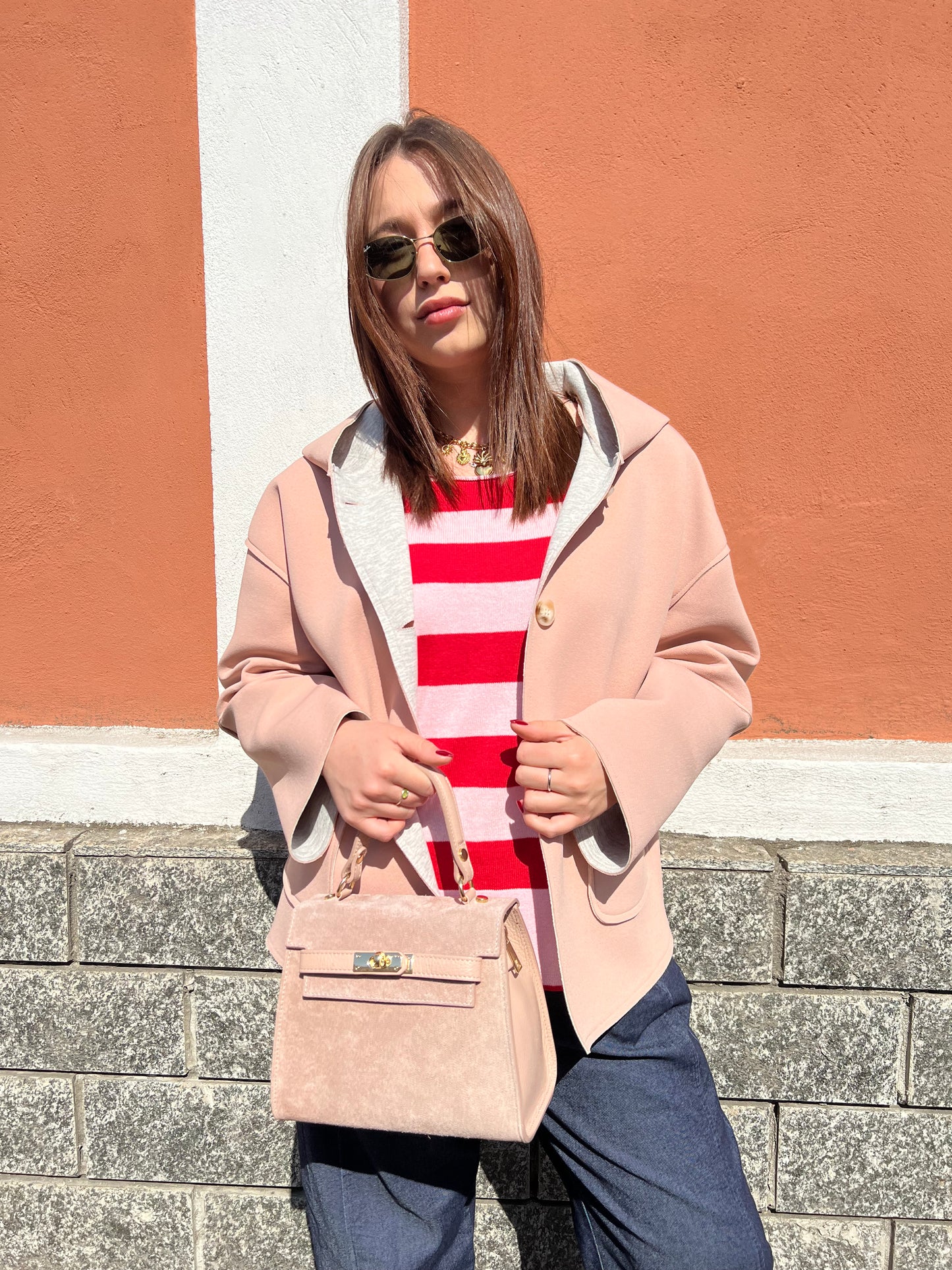 GIACCA NEOPRENE BLUSH