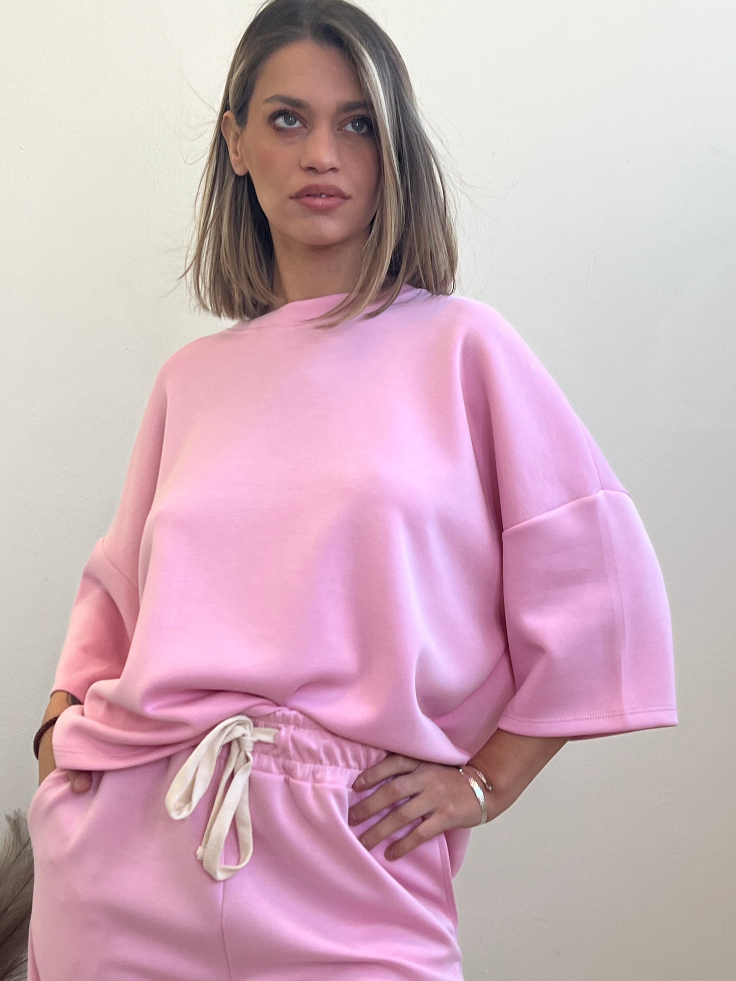 FELPA SOFT -TOUCH EMILIE ROSA BUBBLE