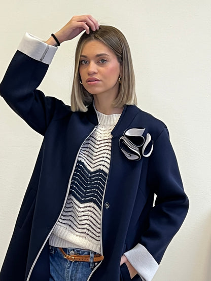 IRIS CAPPOTTINO NEOPRENE BLU