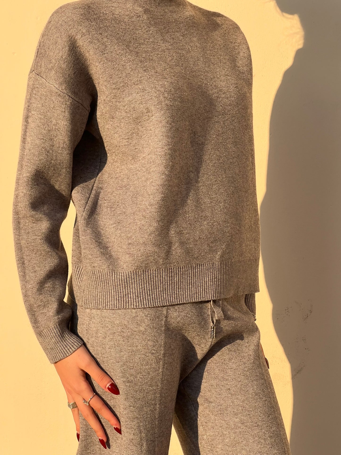 COPENAGHEN SET TUTA GRIGIO MELANGE