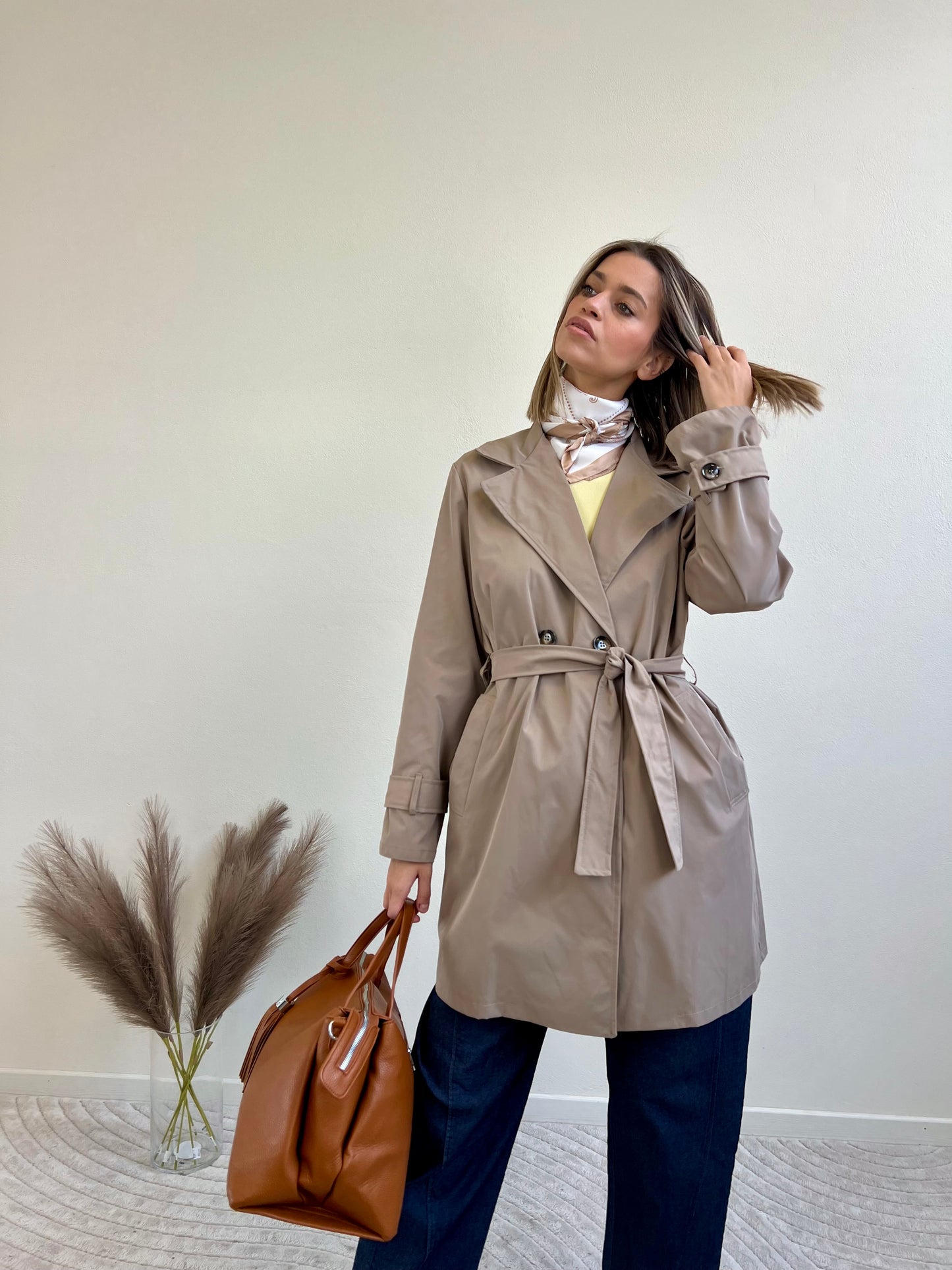 TRENCH LINDA BEIGE