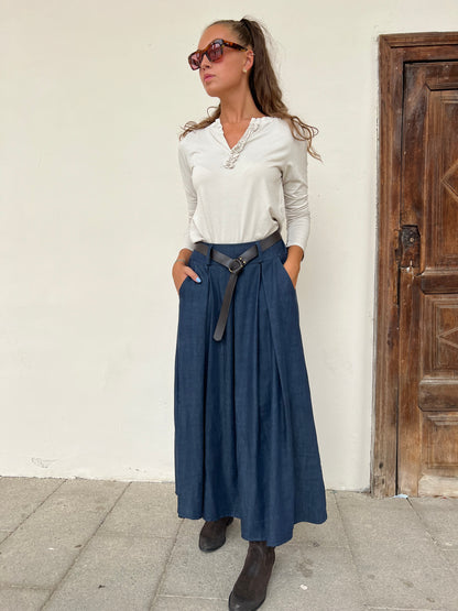NICOLE GONNA DENIM TAGLIA S/M