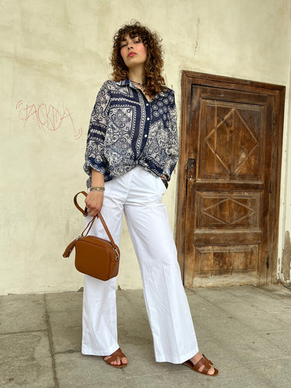 FRESH pantalone var.bianco TG.L