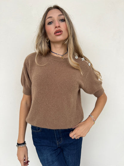 KIKI PULLOVER VAR. CAMEL