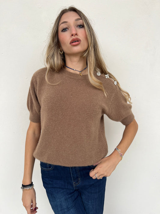 KIKI PULLOVER VAR. CAMEL
