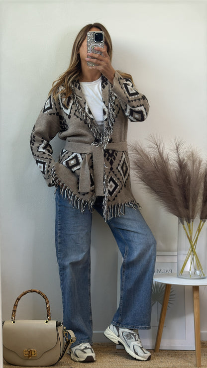 KLIMT CARDIGAN BEIGE