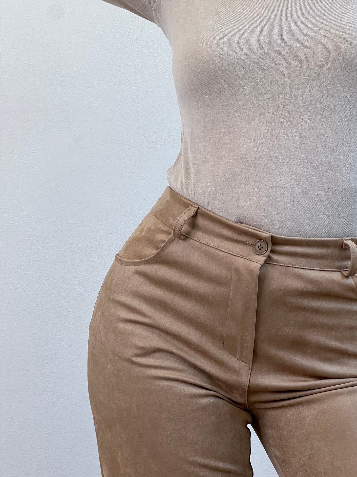 PANTALONE SUEDE TAGLIA L