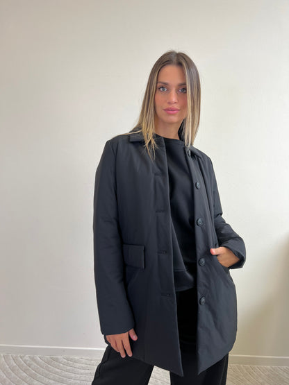 GIACCA 100 GRAMMI A 3/4  NERO TAGLIA L