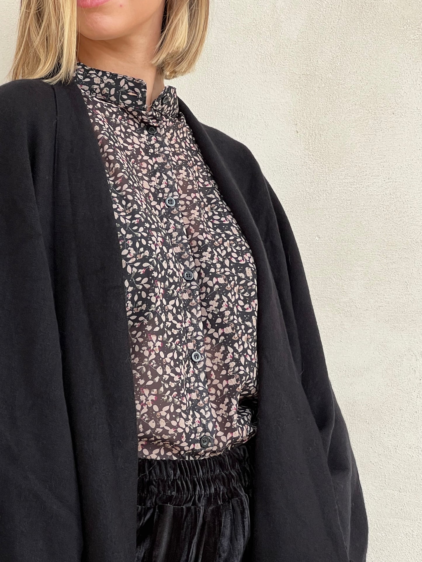 CAMICIA FLORENCE nero