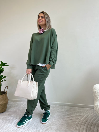 MILA SET TUTA VERDE CACTUS