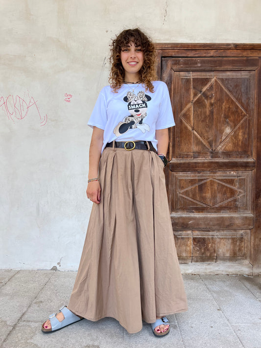 DELFINA PANTALONE AMPIO VAR.BISCOTTO