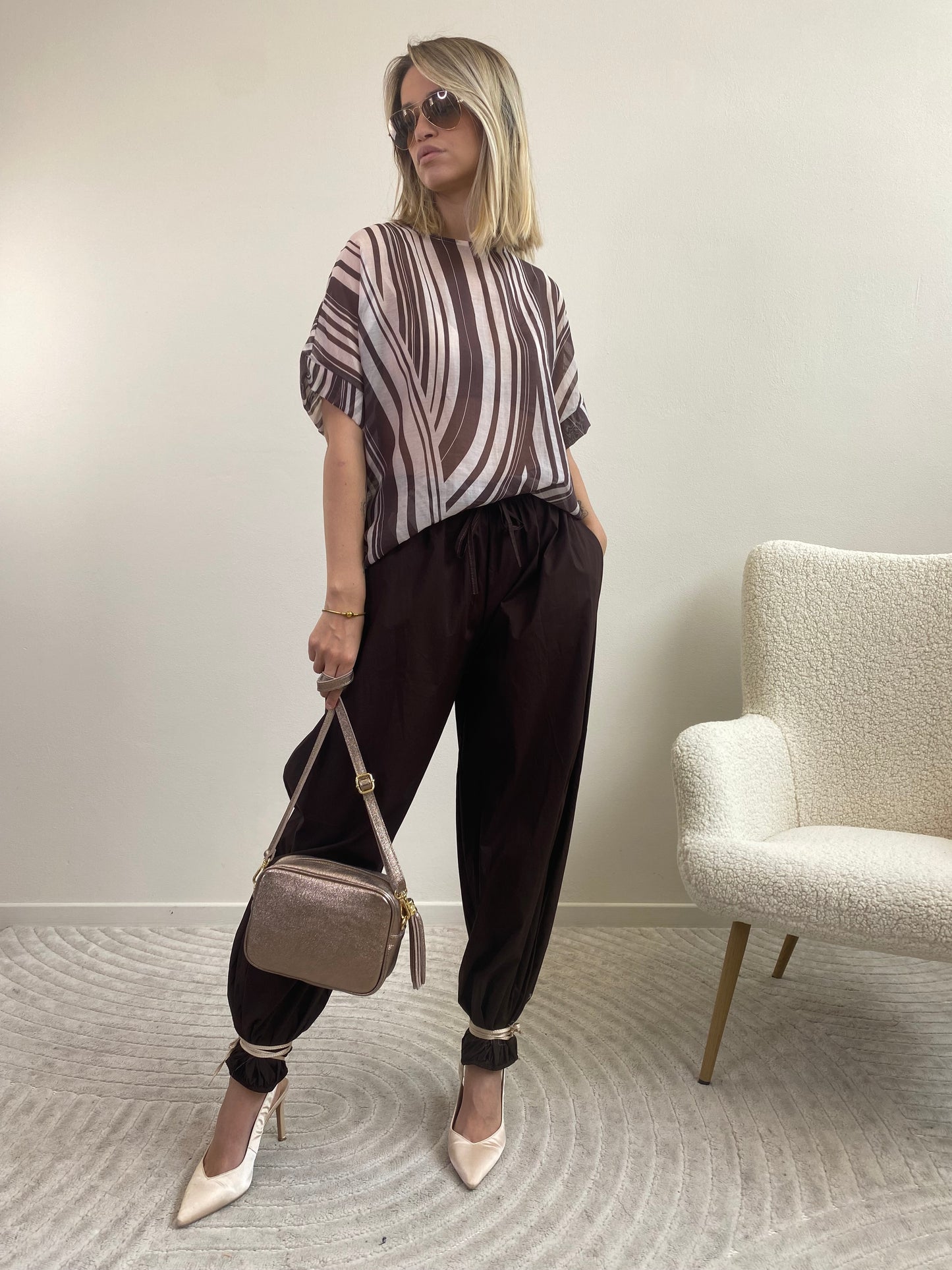 PANTALONE ALADINO CIOCCOLATO