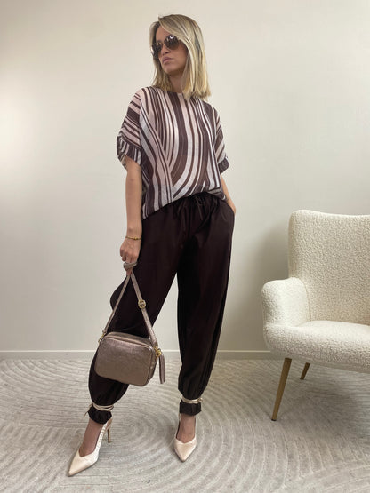 PANTALONE ALADINO CIOCCOLATO