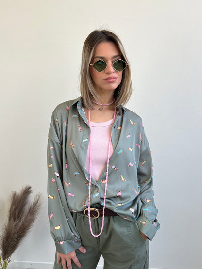 CAMICIA BASSOTTI MILITARE