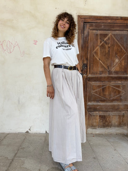 DELFINA PANTALONE AMPIO VAR.BEIGE