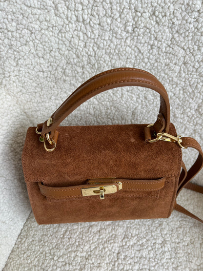 ZELDA BORSA SCAMOSCIATA