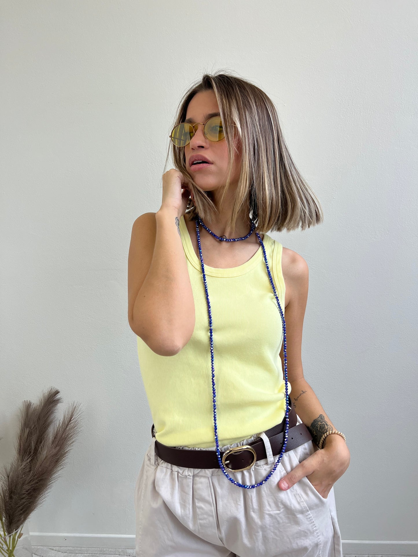 COLLANA LUNGA VIOLA