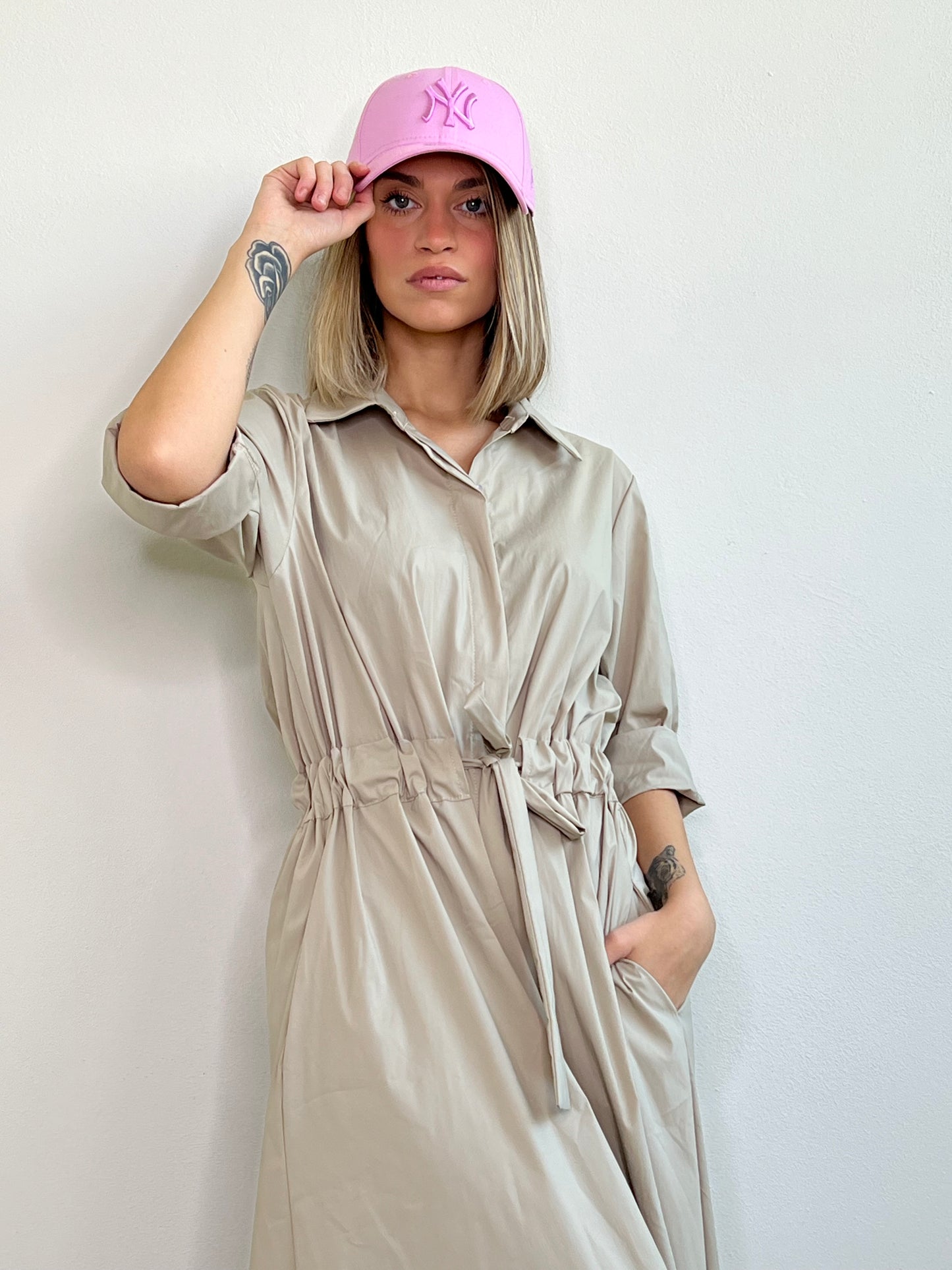 NOEMI CHEMISIER BEIGE