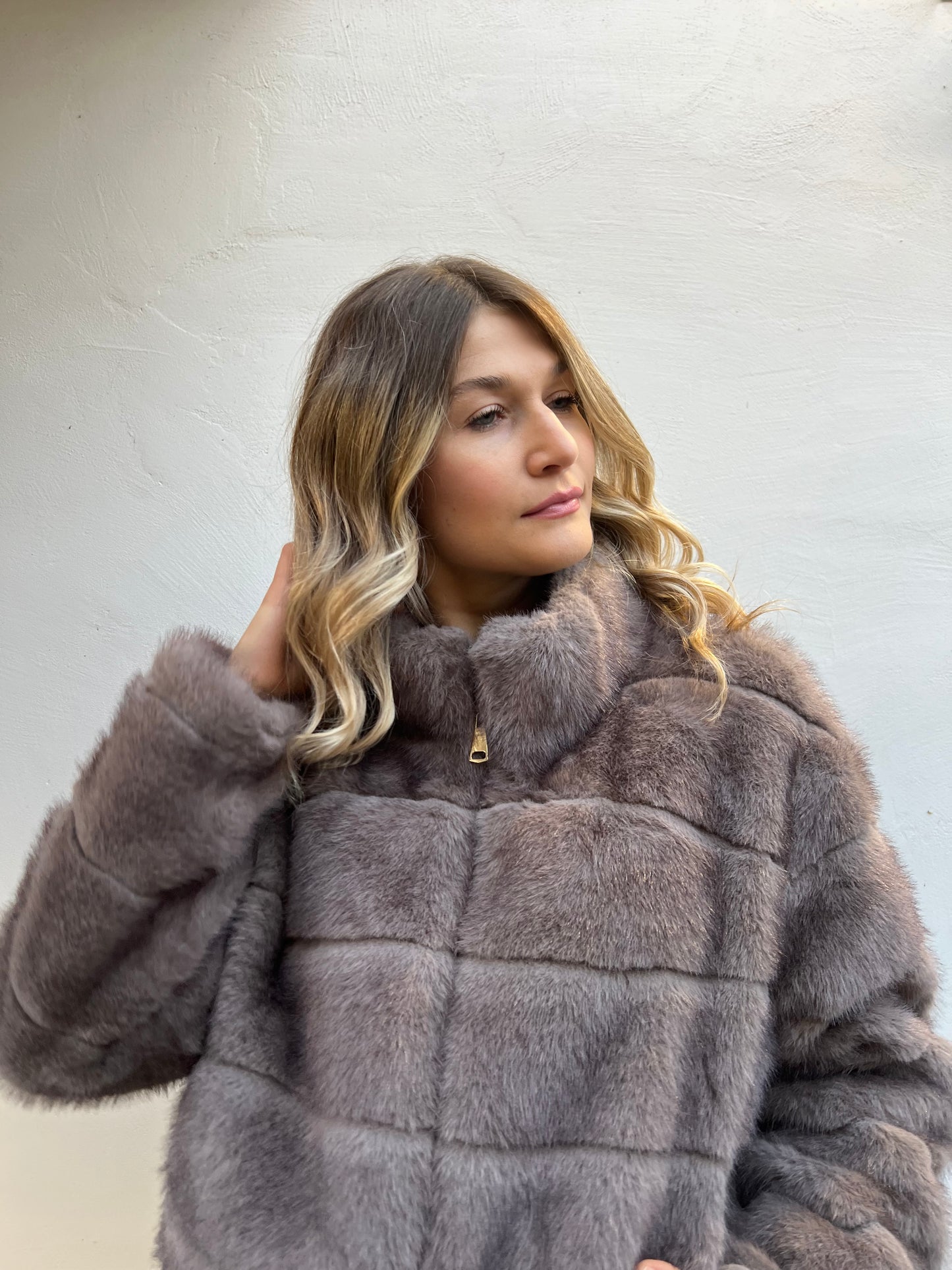 DEVA GIUBBINO ECO PELLICCIA