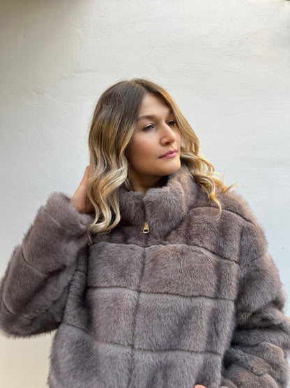 DEVA GIUBBINO ECO PELLICCIA