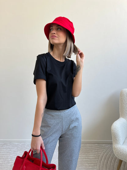 T.SHIRT BASIC NERO