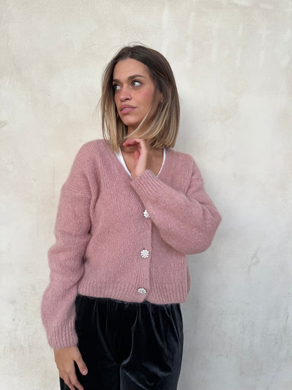 CLIO CARDIGAN BLUSH