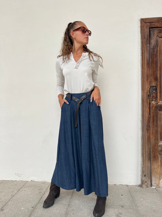 NICOLE GONNA DENIM TAGLIA M/L