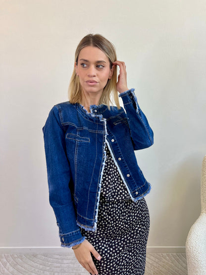 GIACCA DENIM STRETCH taglia S
