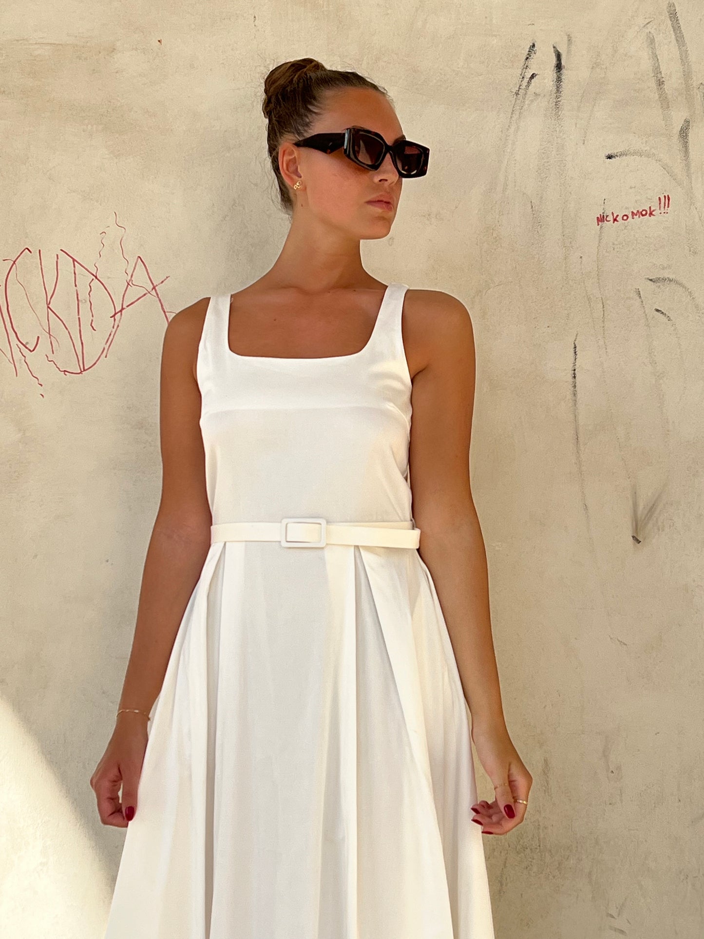 CHARLOTTE DRESS BIANCO tg.s