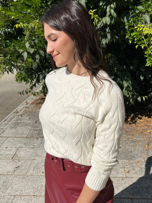 CAMBRIDGE PULLOVER PANNA