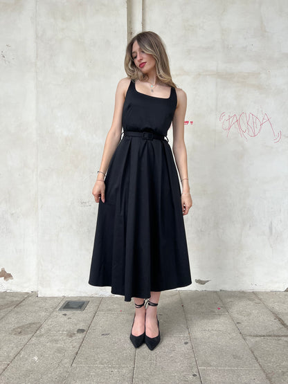 CHARLOTTE DRESS NERO tg.s