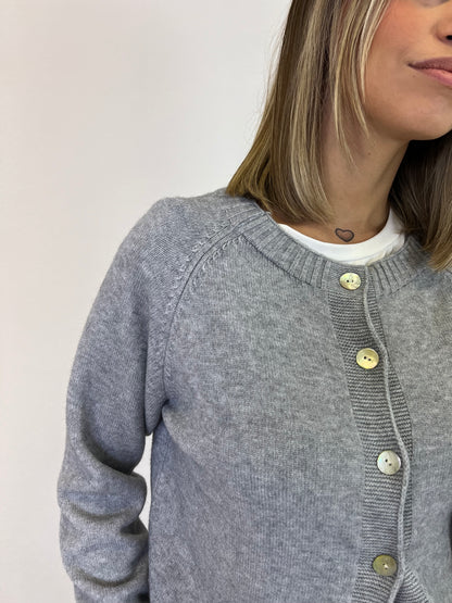 DEDE CARDIGAN GRIGIO