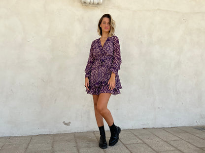 Mini dress VANIA var.Viola