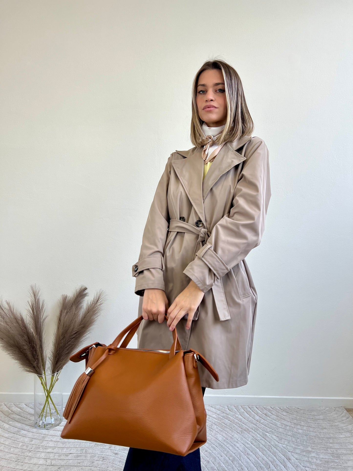 TRENCH LINDA BEIGE