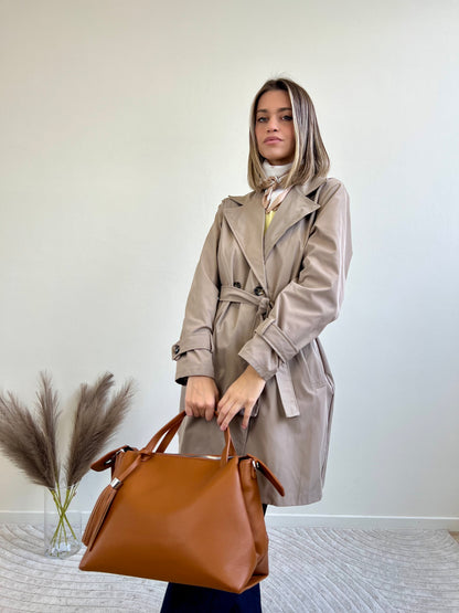 TRENCH LINDA BEIGE