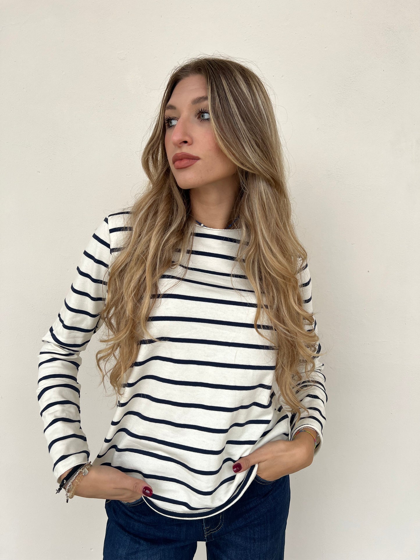 FELPINA RIGA BLU
