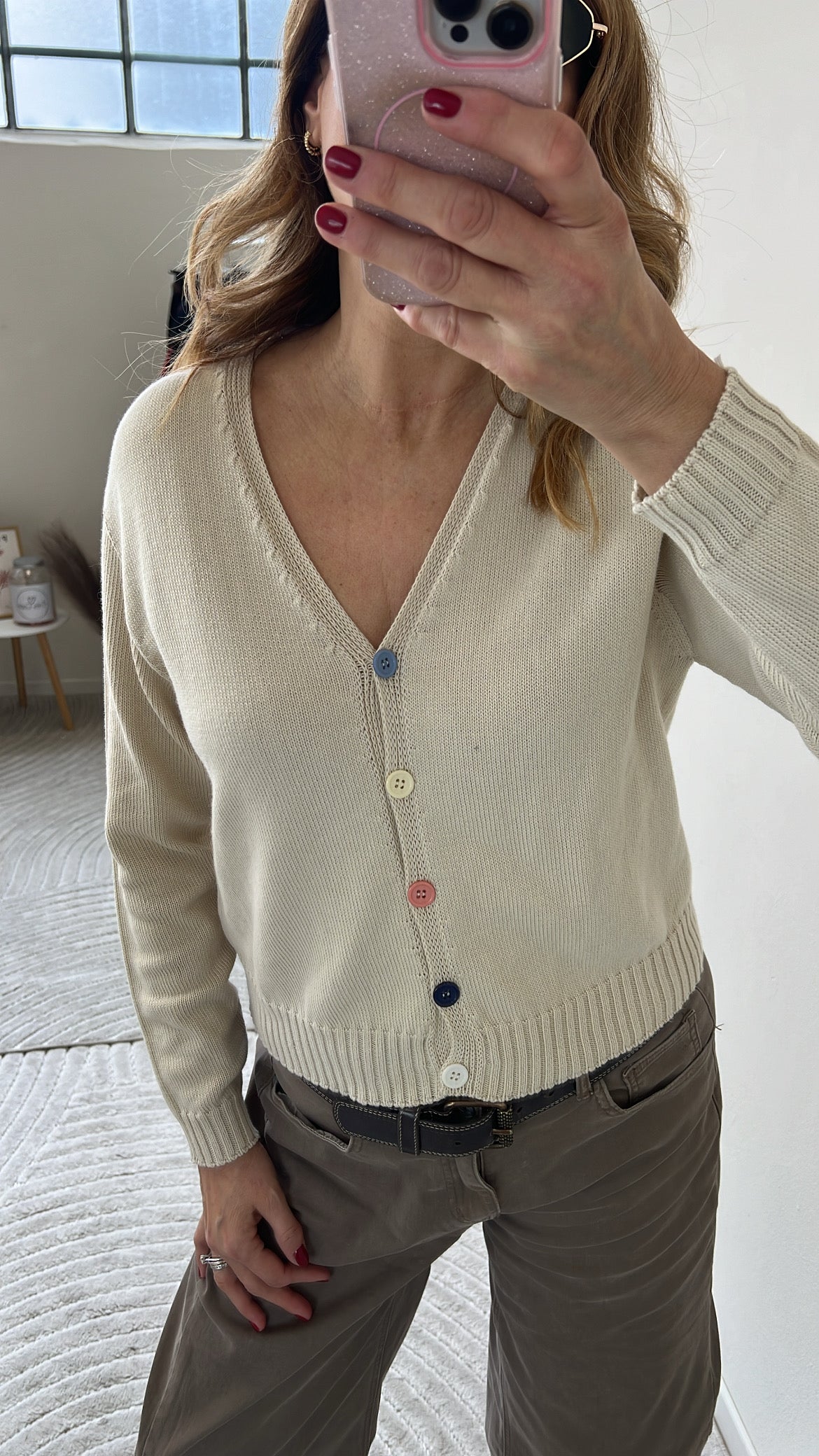 CARDIGAN SARA BEIGE