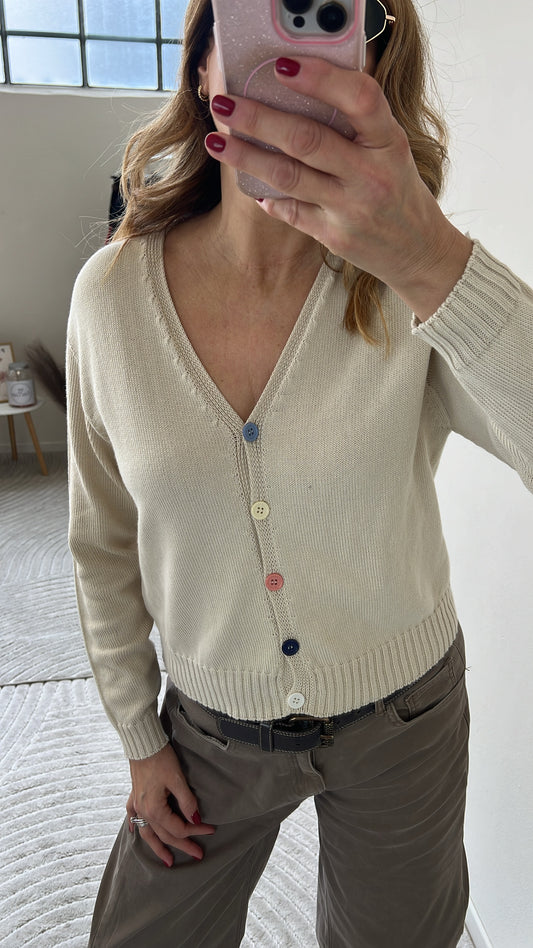 CARDIGAN SARA BEIGE