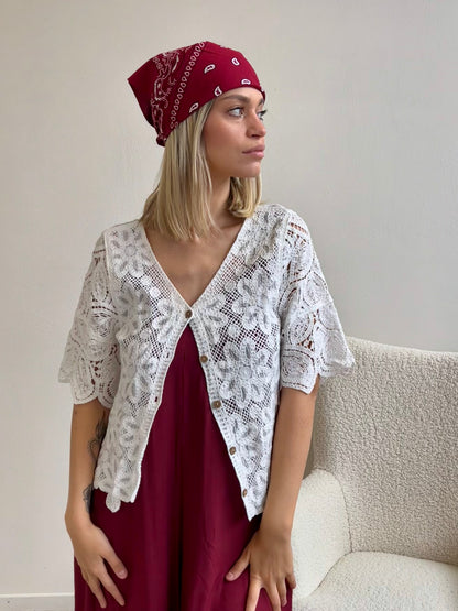 CARDIGAN CROCHET