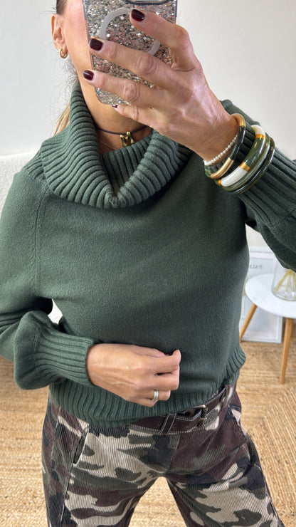 ERA MAGLIONE COLLO VERDONE
