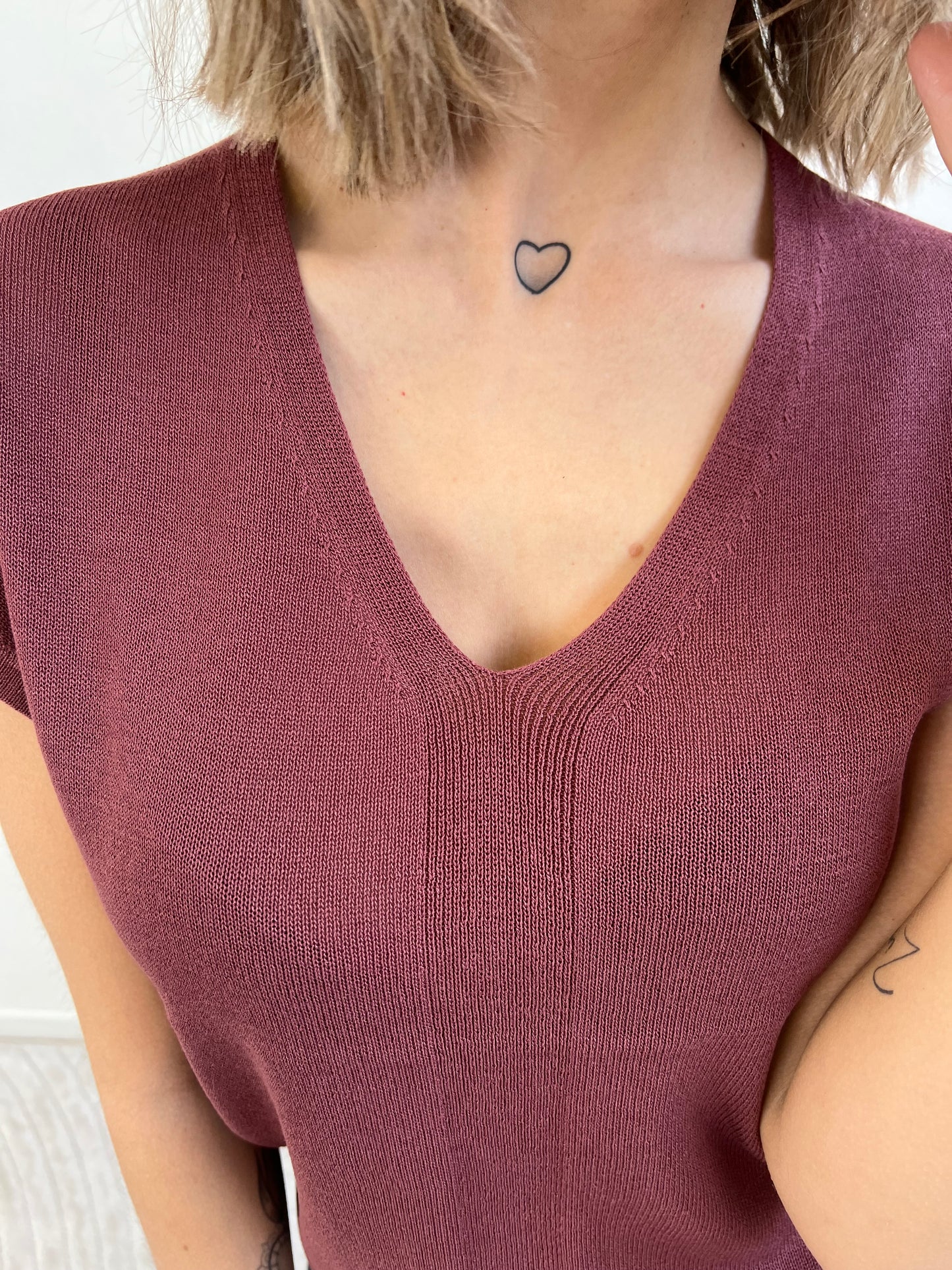 AMBRA MAGLIA ROSSO INDIA