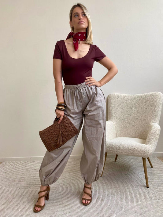 PANTALONE ALADINO SABBIA