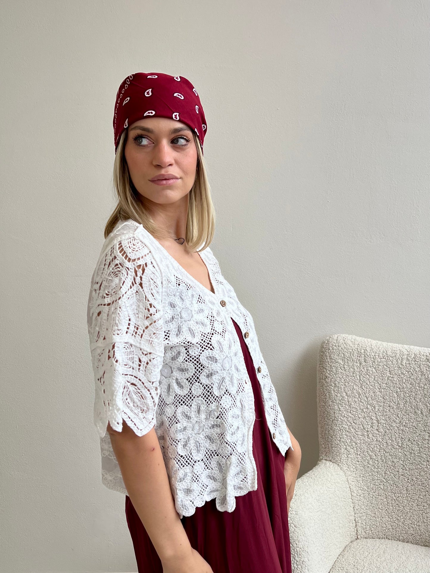 CARDIGAN CROCHET